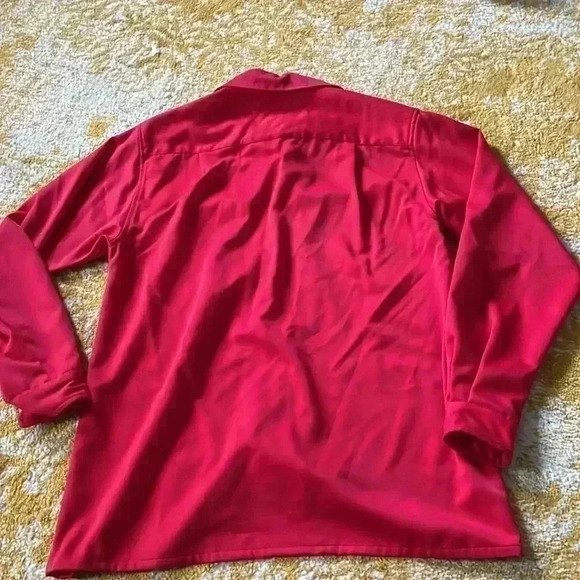 Halston blouse polyester, silky genuine vintage designer 10 - Picture 4 of 5